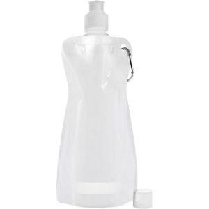 Składany bidon 420 ml z karabińczykiem P007035X AX-V6503-W