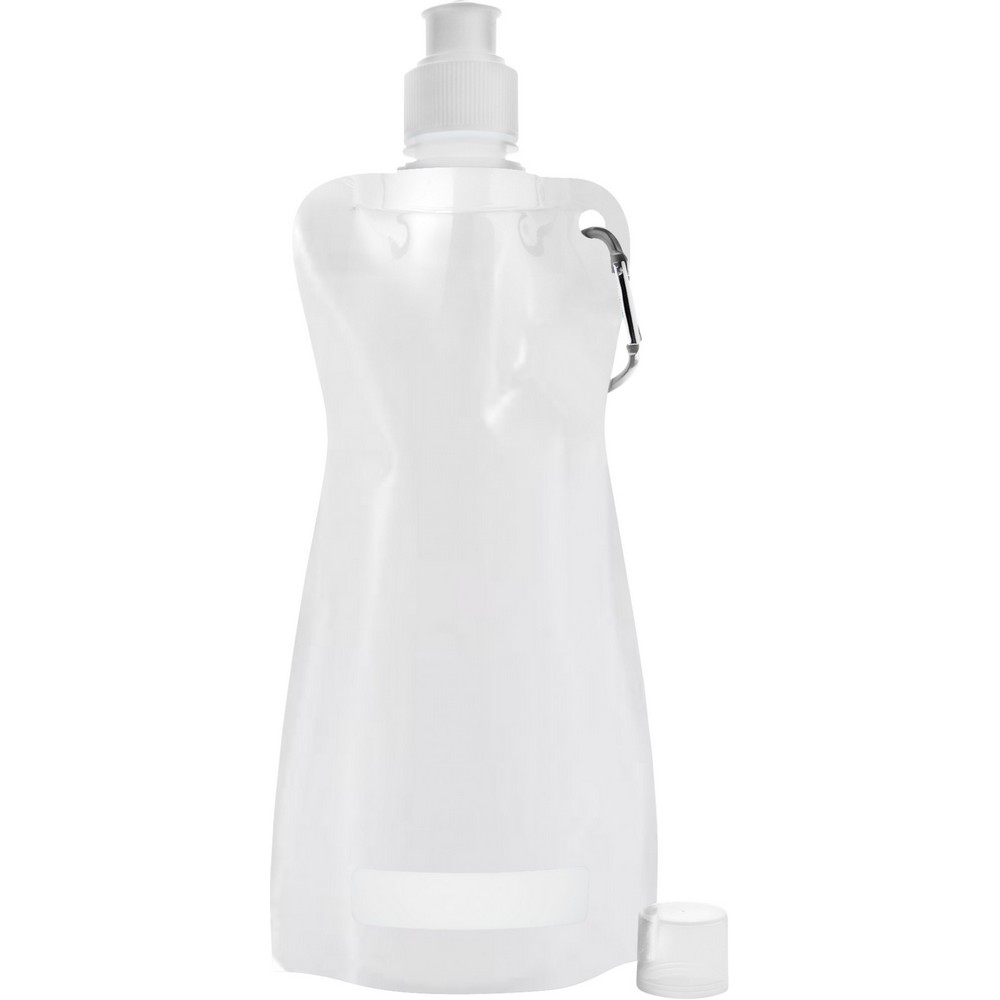 Składany bidon 420 ml z karabińczykiem P007035X AX-V6503-W