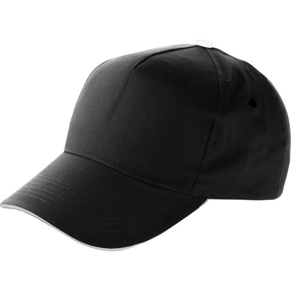 Czapka z daszkiem P007345X czarny