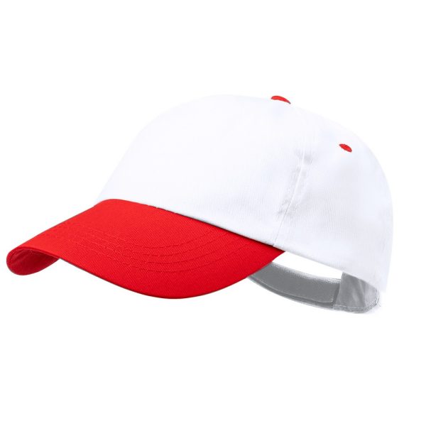 Czapka z daszkiem P007347X biało