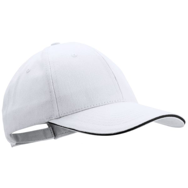 Czapka z daszkiem P007343X biały