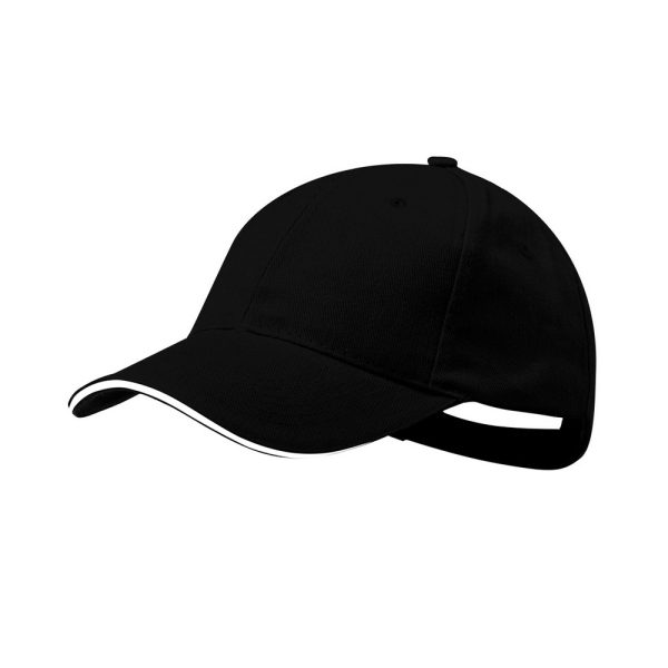 Czapka z daszkiem P007343X czarny