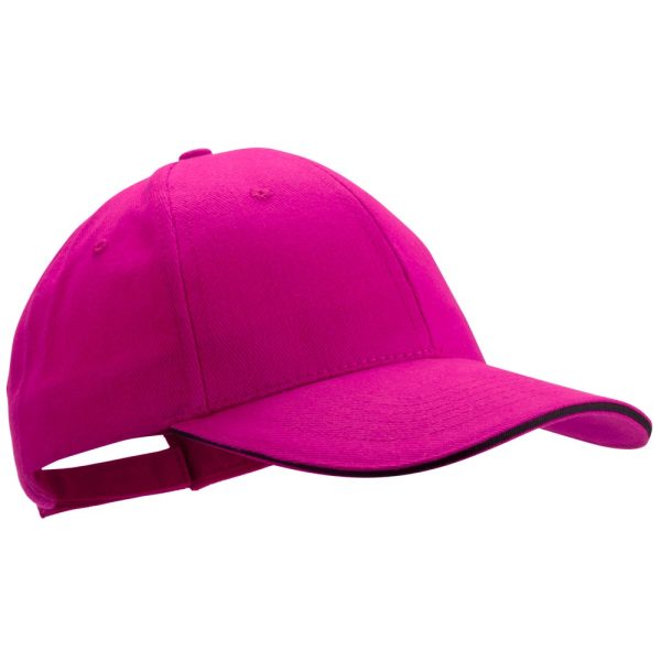 Czapka z daszkiem P007343X różowy
