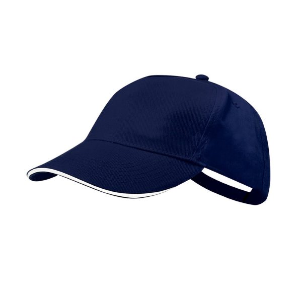 Czapka z daszkiem P007344X granatowy