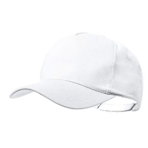 Czapka z daszkiem z bawełny z recyklingu P039053X AX-V7196-W