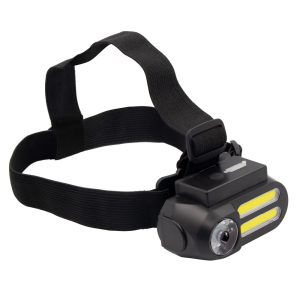 Latarka na głowę ze światłem LED i COB | Chad P043016X AX-V7198-03