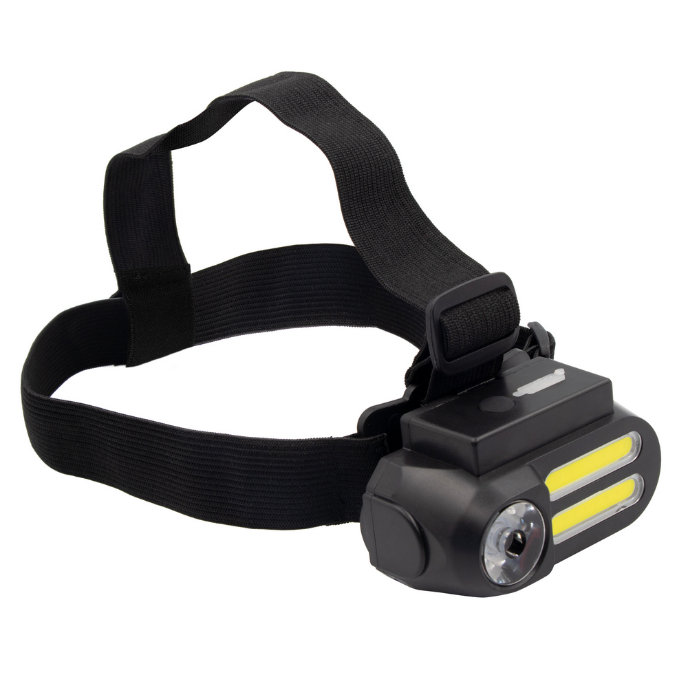 Latarka na głowę ze światłem LED i COB | Chad P043016X AX-V7198-03