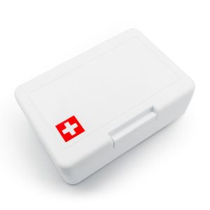 Apteczka w plastikowym opakowaniu, 64 el. | Ramona P043015X AX-V7249-02