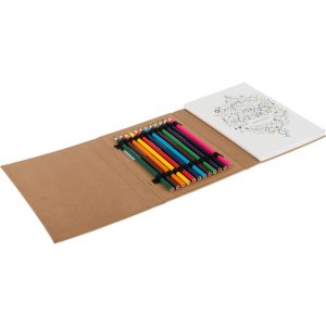 Kolorowanka dla dorosłych, kredki P008833X AX-V7344-00