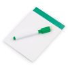 Tablica do pisania z magnesem na lodówkę, pisak, gumka P008253X zielony