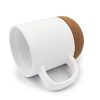 Kubek ceramiczny 370 ml z korkowym elementem | Kate P042607X