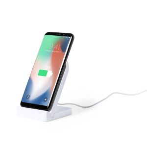 Magnetyczna bambusowa ładowarka bezprzewodowa 10W, stojak na telefon P039298X AX-V8325-02