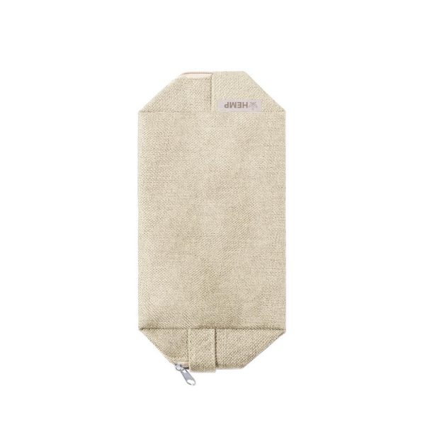 Kosmetyczka z konopi P039372X neutralny