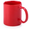 Kubek ceramiczny 370 ml P007024X czerwony