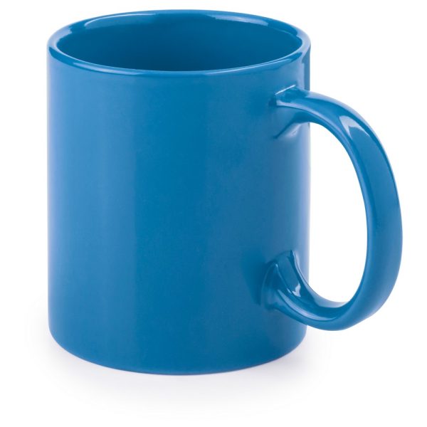 Kubek ceramiczny 370 ml P007024X błękitny