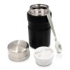 Termiczny pojemnik na żywność 650 ml Air Gifts, składana łyżka | Jonathan P039545X