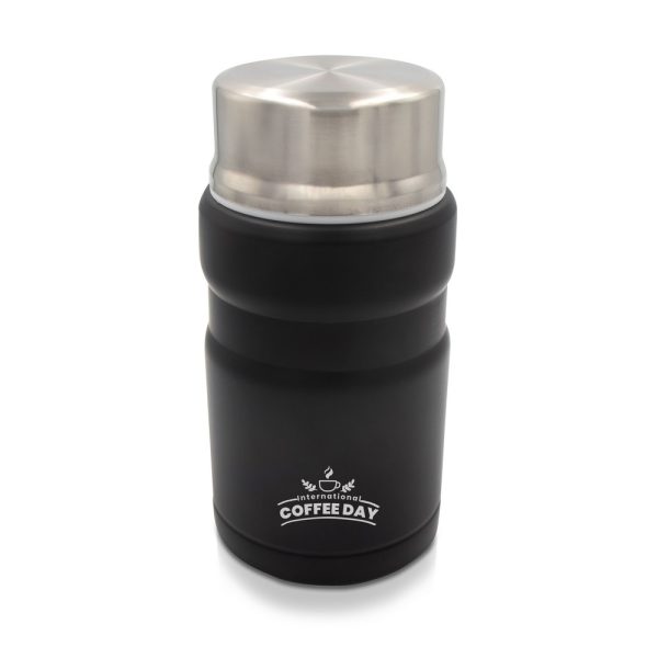 Termiczny pojemnik na żywność 650 ml Air Gifts, składana łyżka | Jonathan P039545X