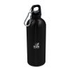 Butelka sportowa 500 ml z karabińczykiem | Brenda P104841X czarny