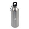 Butelka sportowa 500 ml z karabińczykiem | Brenda P104841X srebrny