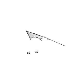Latawiec dwulinkowy z RPET, pokrowiec P104978X AX-VA296-02