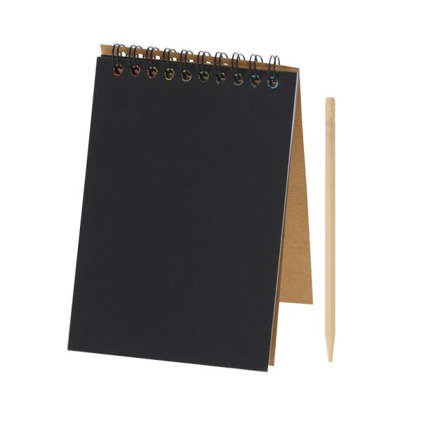Notatnik do zdrapywania ok. A6, papier typu zdrapka P104979X