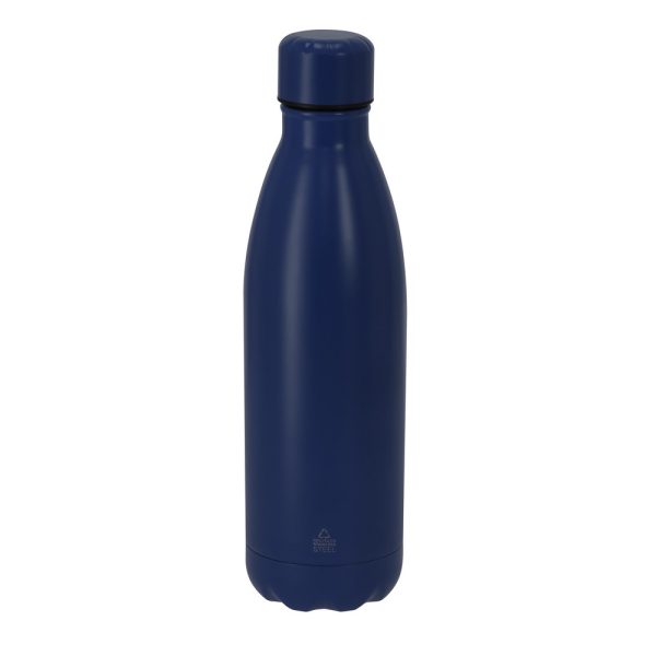 Butelka sportowa 790 ml ze stali nierdzewnej z recyklingu P105000X granatowy