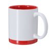 Kubek ceramiczny 350 ml P105032X czerwony