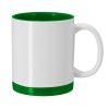 Kubek ceramiczny 350 ml P105032X zielony