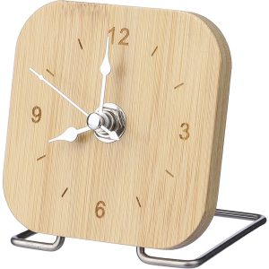 Bambusowy zegar na biurko P105477X AX-VA482-16