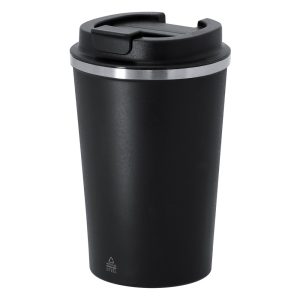 Kubek termiczny 350 ml ze stali nierdzewnej z recyklingu P106021X AX-VA679-W