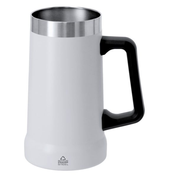 Kubek termiczny 700 ml ze stali nierdzewnej z recyklingu P105898X