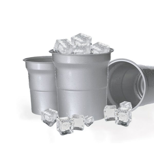 Kubek 500 ml z aluminium z recyklingu P105867X