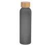 Butelka 500 ml ze szkła z recyklingu P105871X czarny