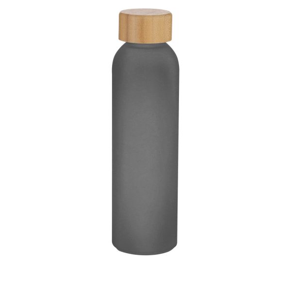 Butelka 500 ml ze szkła z recyklingu P105871X czarny