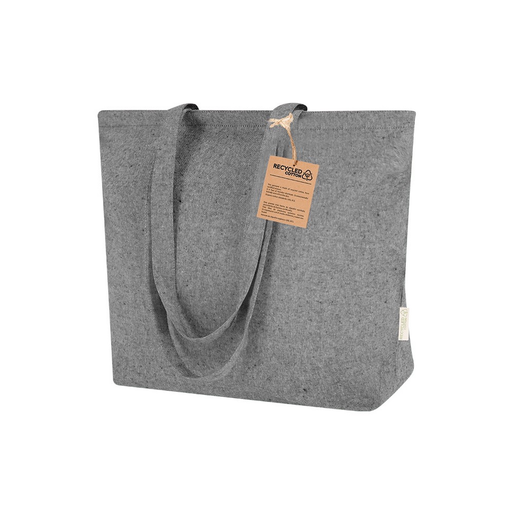 Torba na zakupy z bawełny z recyklingu P105956X AX-VA730-W