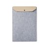 Pokrowiec na laptopa 14" VINGA Albon, filc z recyklingu P054771X szary