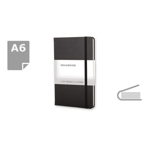 MOLESKINE Notatnik ok. A6 P012761X czarny