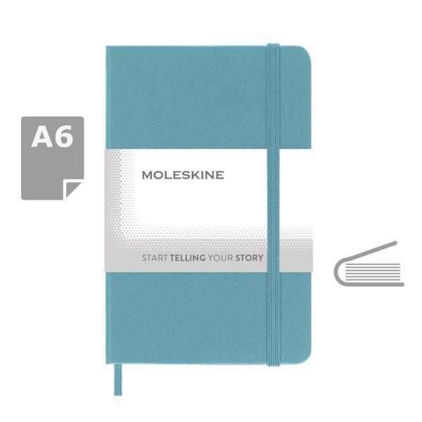 MOLESKINE Notatnik ok. A6 P012761X turkusowy