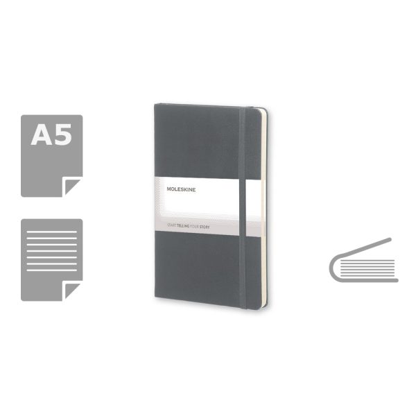 MOLESKINE Notatnik ok. A5 P007547X szary