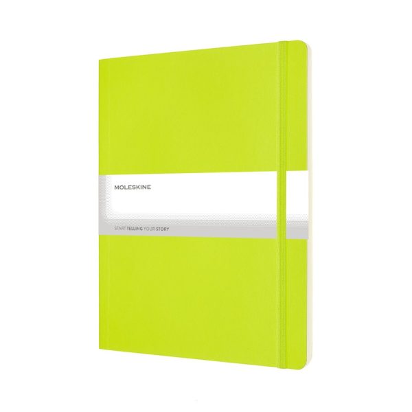 MOLESKINE Notatnik ok. B5 P007559X limonkowy