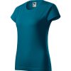 Basic Koszulka damska P030686F petrol blue