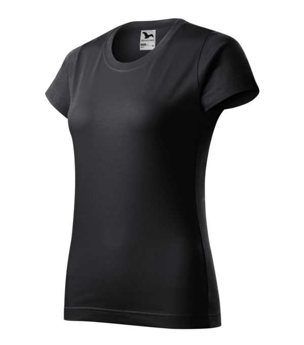 Basic Koszulka damska P030686F ebony gray
