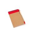 Notes A6 z długopisem / Recynote A6 P090647P dark red