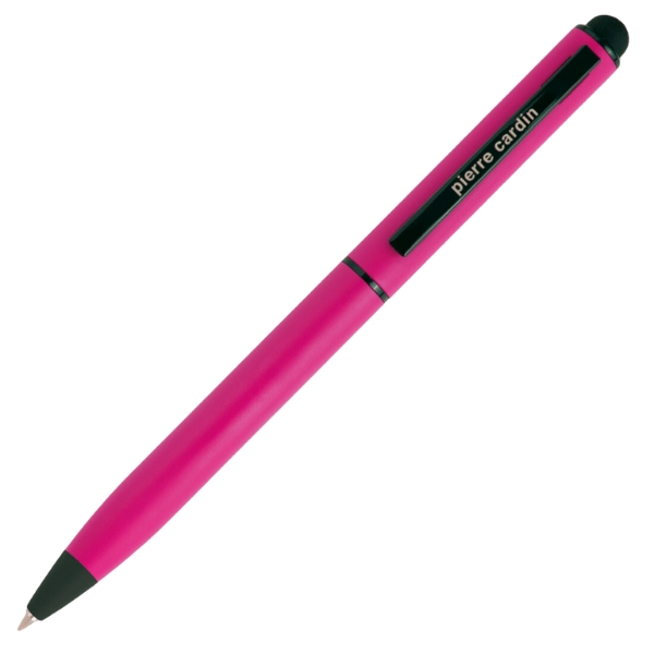 Długopis metalowy touch pen, soft touch CELEBRATION Pierre Cardin P086416K różowy
