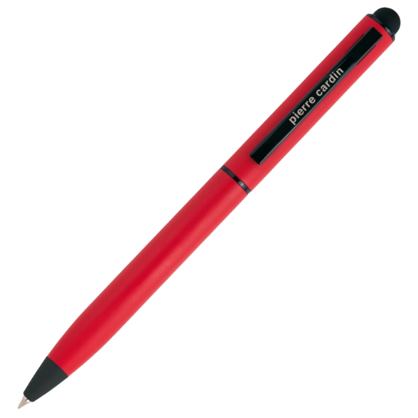 Długopis metalowy touch pen, soft touch CELEBRATION Pierre Cardin P086416K czerwony