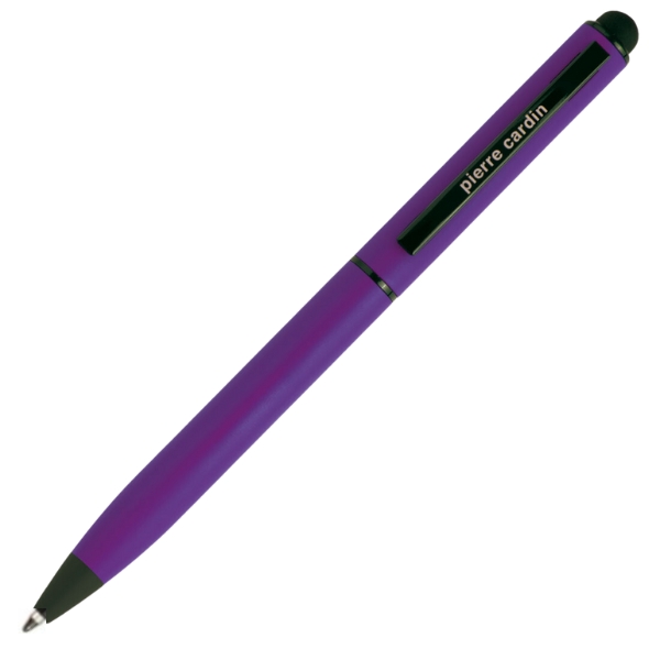 Długopis metalowy touch pen, soft touch CELEBRATION Pierre Cardin P086416K fioletowy