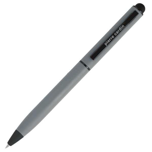 Długopis metalowy touch pen, soft touch CELEBRATION Pierre Cardin P086416K szary