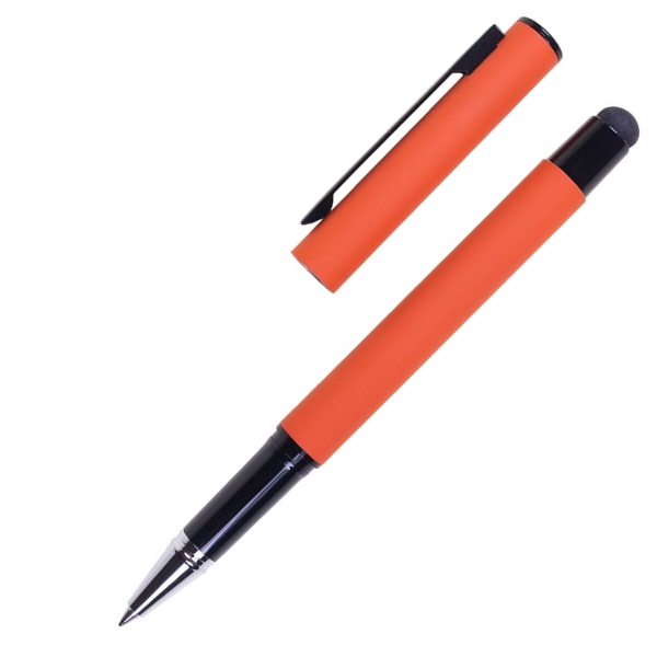 Pióro kulkowe touch pen, soft touch CELEBRATION Pierre Cardin P086425K pomarańczowy
