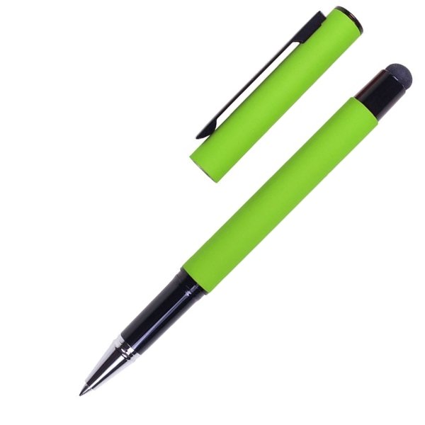 Pióro kulkowe touch pen, soft touch CELEBRATION Pierre Cardin P086425K jasnozielony