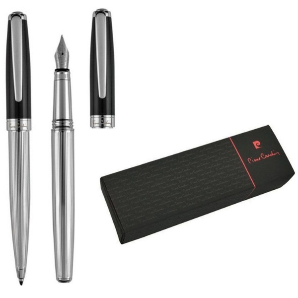 Zestaw piśmienny długopis i pióro wieczne CHRISTOPHE Pierre Cardin P086483K